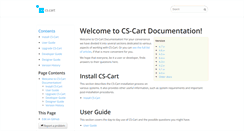 Desktop Screenshot of docs.cs-cart.com